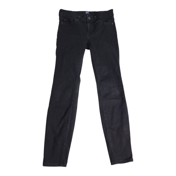GAP Denim - Gap Legging Skimmer Jeans Women 26 Regular Black Skinny Minimalist Staple daily